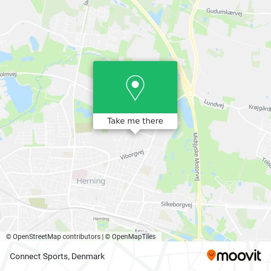 Connect Sports map