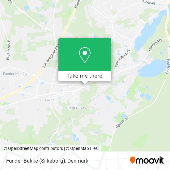 Funder Bakke (Silkeborg) map