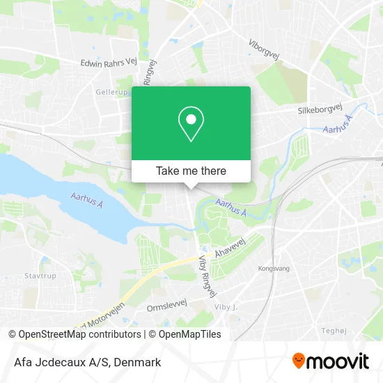 Afa Jcdecaux A/S map