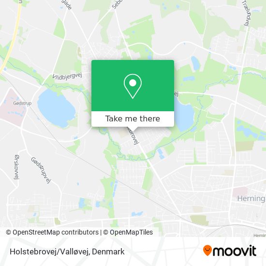Holstebrovej/Valløvej map