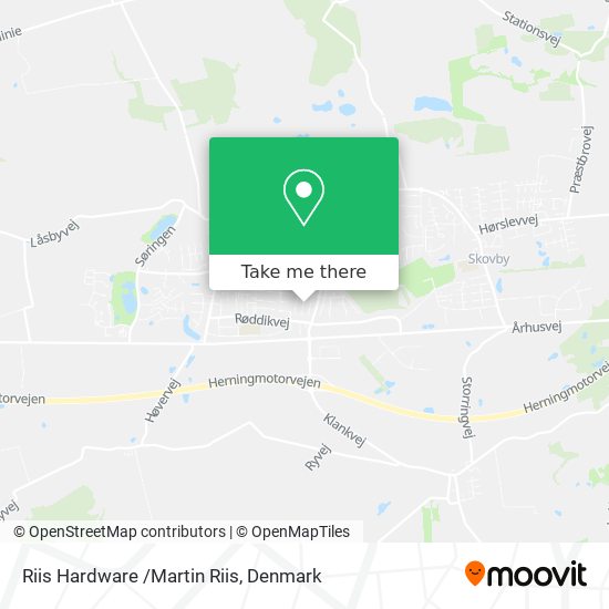 Riis Hardware /Martin Riis map