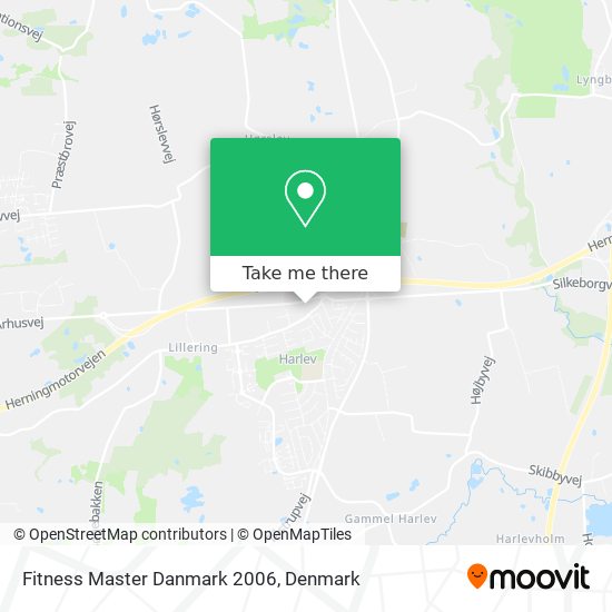 Fitness Master Danmark 2006 map