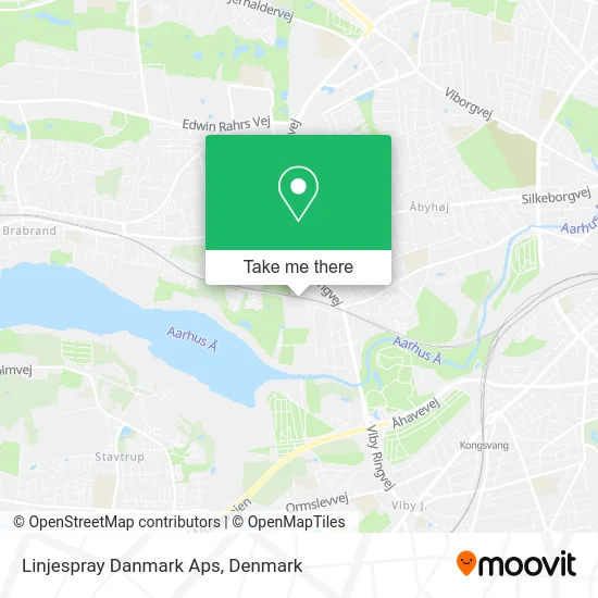 Linjespray Danmark Aps map