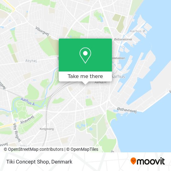 Tiki Concept Shop map