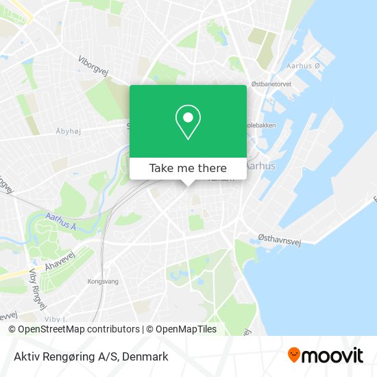 Aktiv Rengøring A/S map