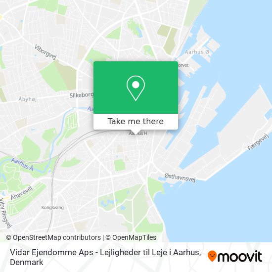 Vidar Ejendomme Aps - Lejligheder til Leje i Aarhus map