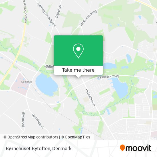 Børnehuset Bytoften map