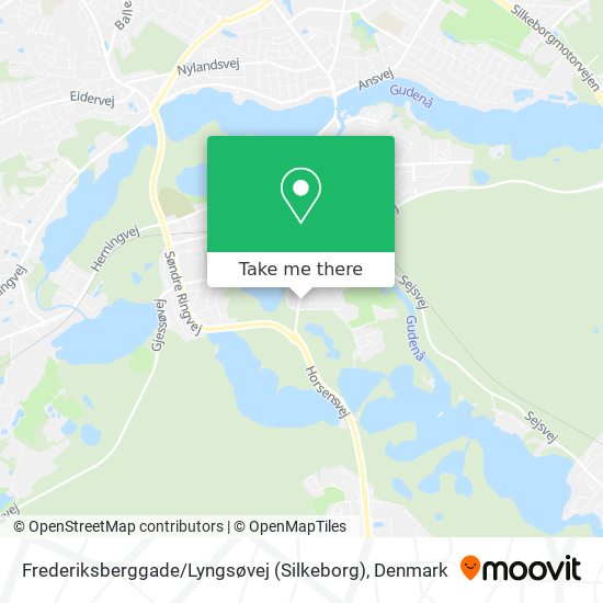 Frederiksberggade / Lyngsøvej (Silkeborg) map