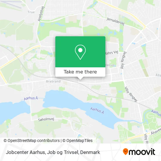 Jobcenter Aarhus, Job og Trivsel map