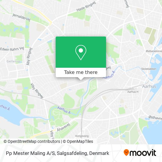 Pp Mester Maling A / S, Salgsafdeling map