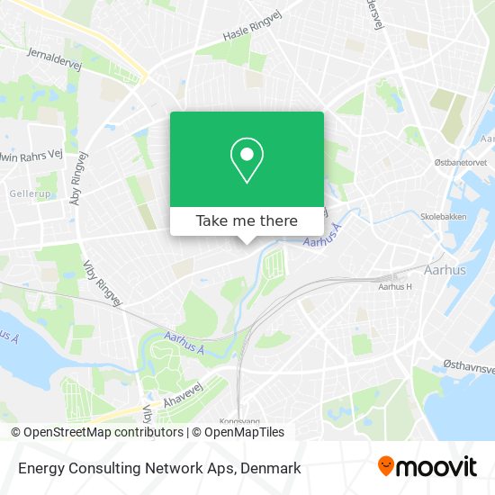 Energy Consulting Network Aps map