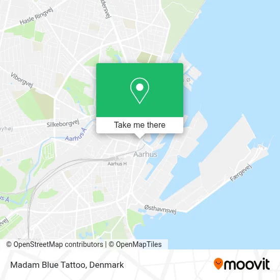 Madam Blue Tattoo map