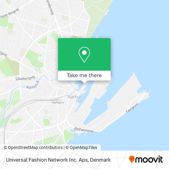 Universal Fashion Network Inc. Aps map
