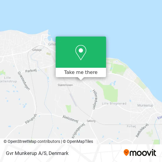 Gvr Munkerup A/S map