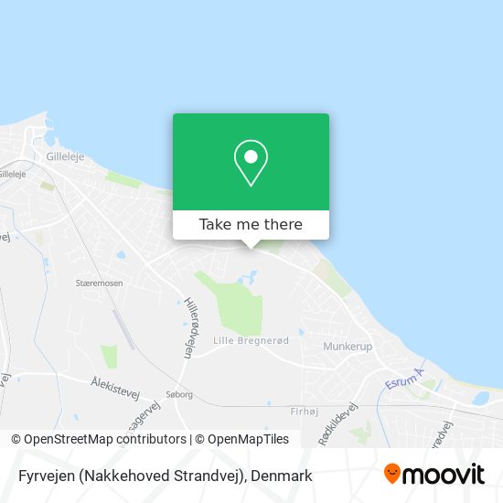Fyrvejen (Nakkehoved Strandvej) map