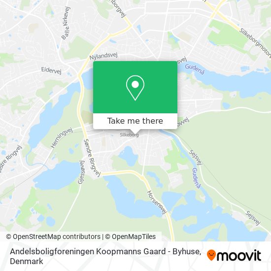 Andelsboligforeningen Koopmanns Gaard - Byhuse map