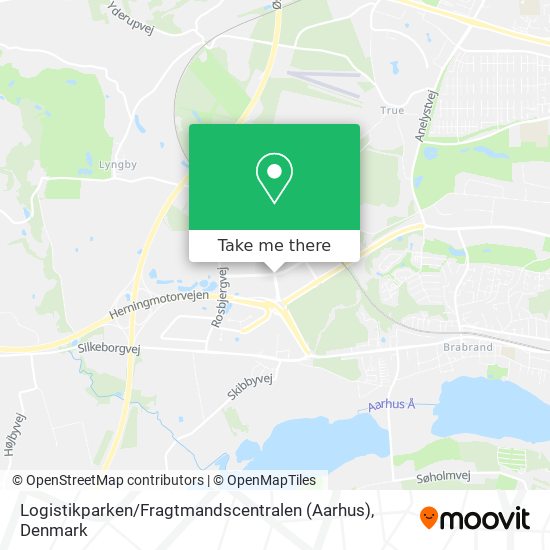 Logistikparken / Fragtmandscentralen (Aarhus) map