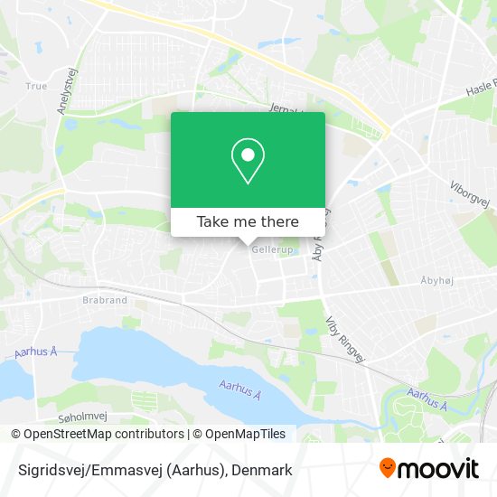 Sigridsvej/Emmasvej (Aarhus) map