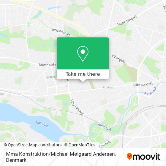 Mma Konstruktion / Michael Mølgaard Andersen map