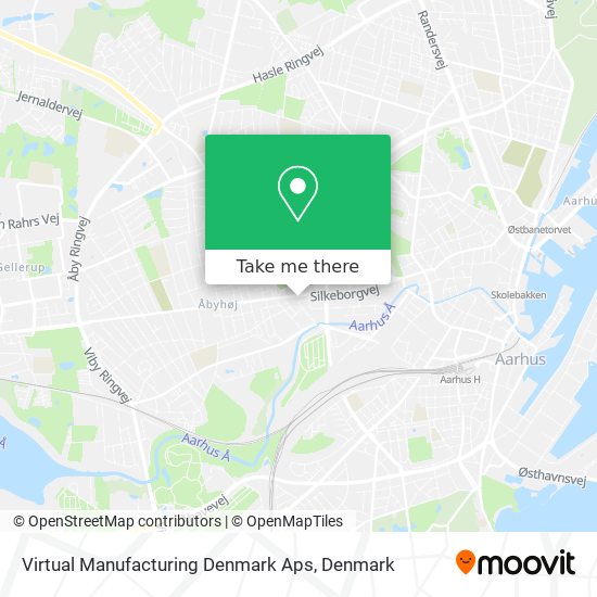 Virtual Manufacturing Denmark Aps map