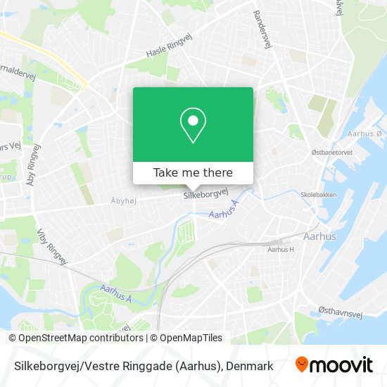 Silkeborgvej / Vestre Ringgade (Aarhus) map