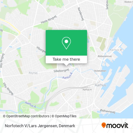Norfotech V/Lars Jørgensen map