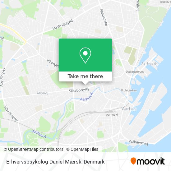 Erhvervspsykolog Daniel Mærsk map