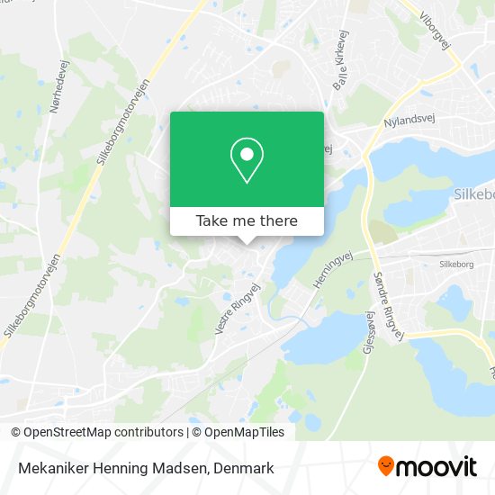 Mekaniker Henning Madsen map