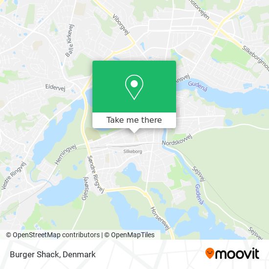 Burger Shack map