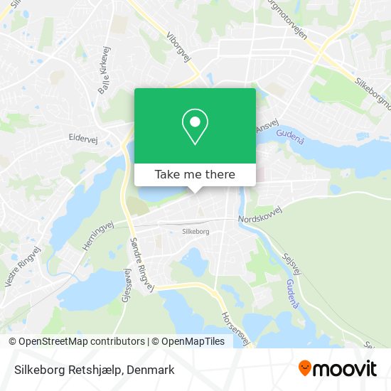 Silkeborg Retshjælp map