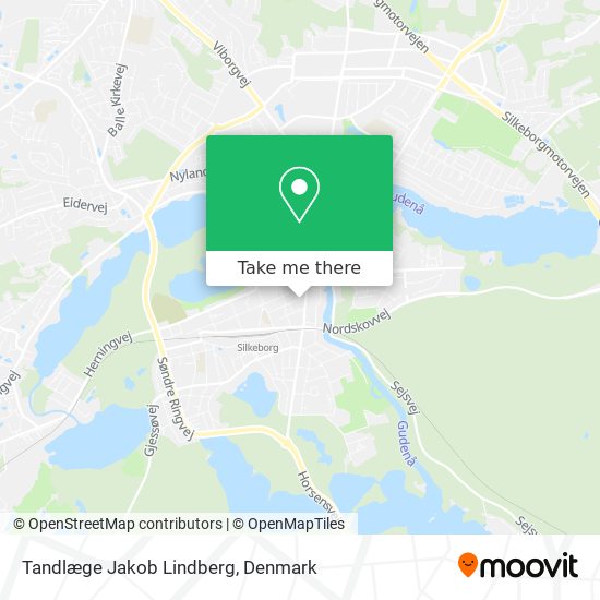 Tandlæge Jakob Lindberg map