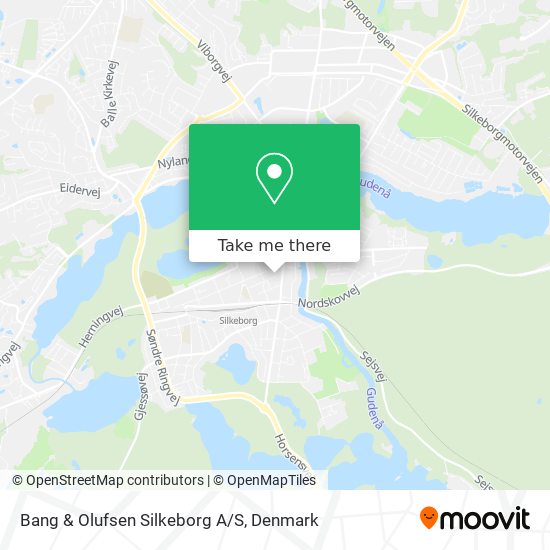 Bang & Olufsen Silkeborg A/S map