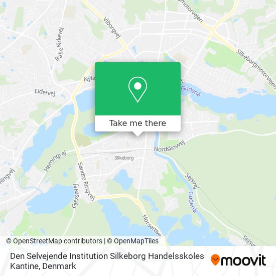 Den Selvejende Institution Silkeborg Handelsskoles Kantine map