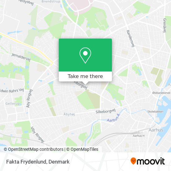 Fakta Frydenlund map