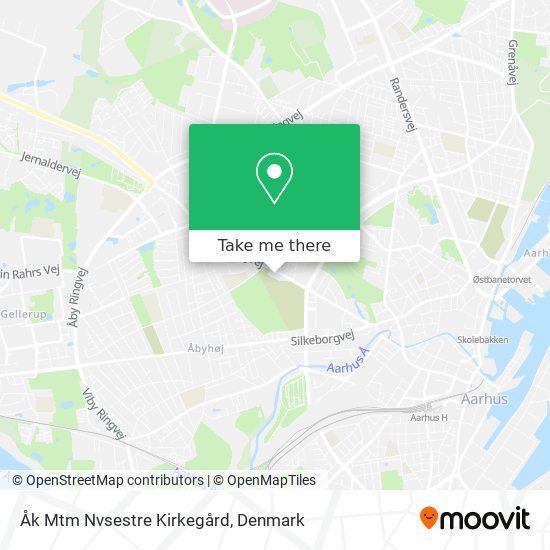 Åk Mtm Nvsestre Kirkegård map