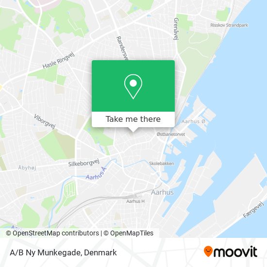 A/B Ny Munkegade map