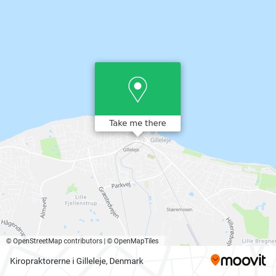 Kiropraktorerne i Gilleleje map