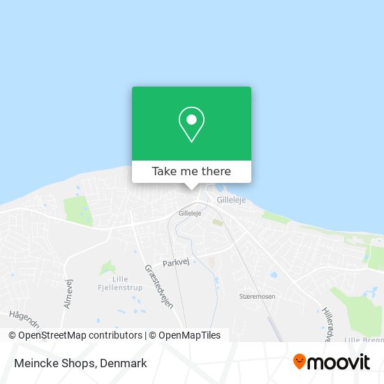 Meincke Shops map