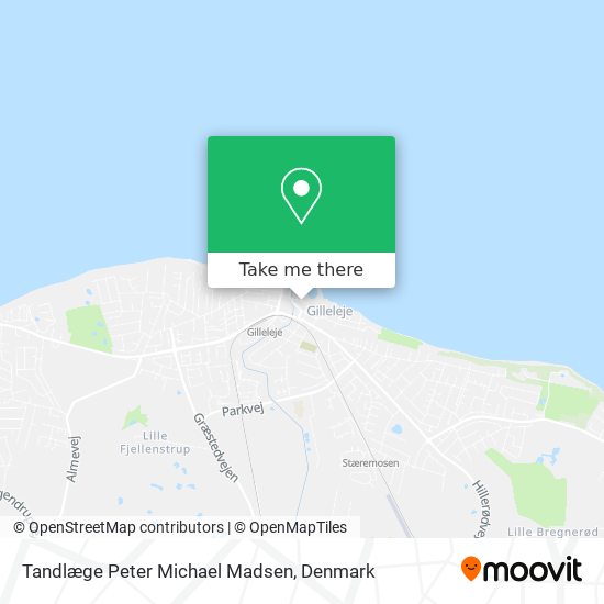 Tandlæge Peter Michael Madsen map