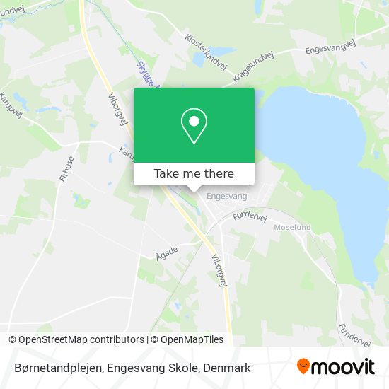 Børnetandplejen, Engesvang Skole map