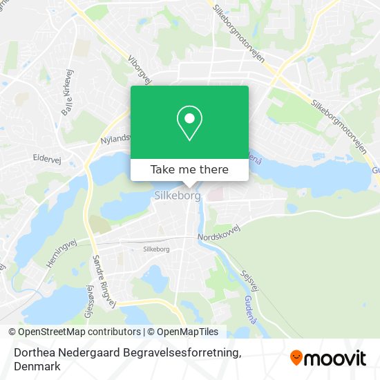 Dorthea Nedergaard Begravelsesforretning map