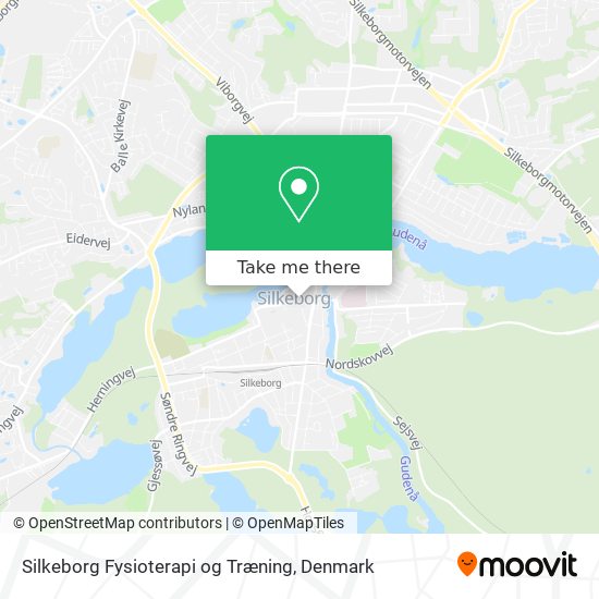 Silkeborg Fysioterapi og Træning map