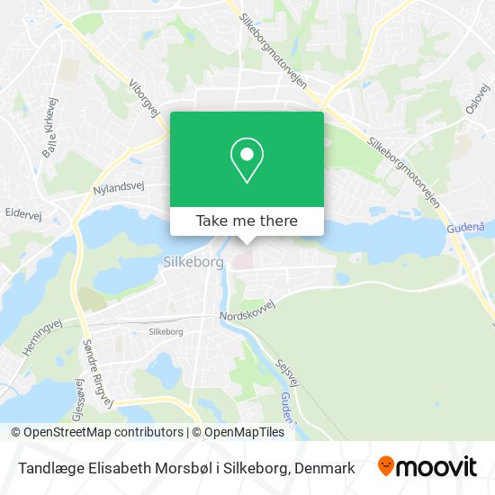 Tandlæge Elisabeth Morsbøl i Silkeborg map