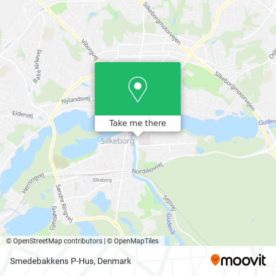 Smedebakkens P-Hus map