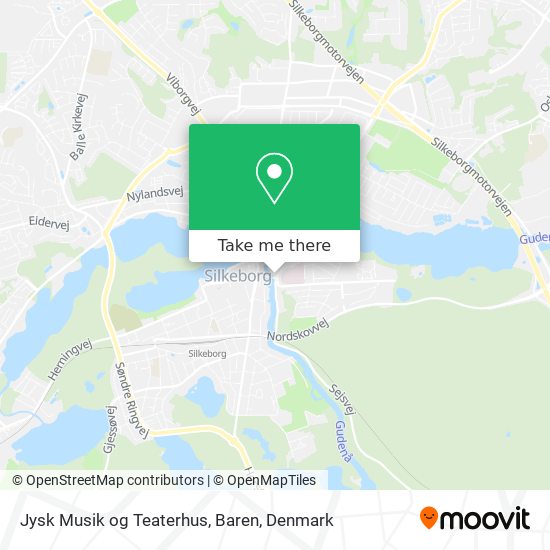 Jysk Musik og Teaterhus, Baren map