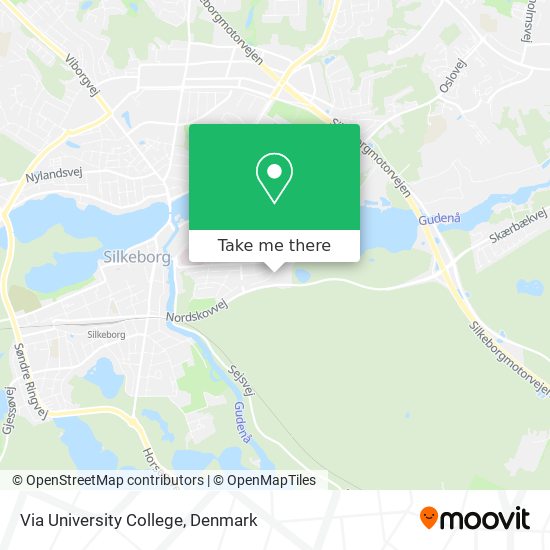 Via University College map