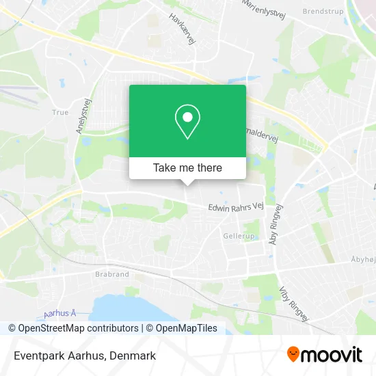 Eventpark Aarhus map
