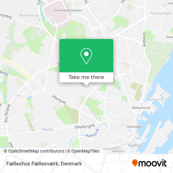 Fælleshus Fællesværk map