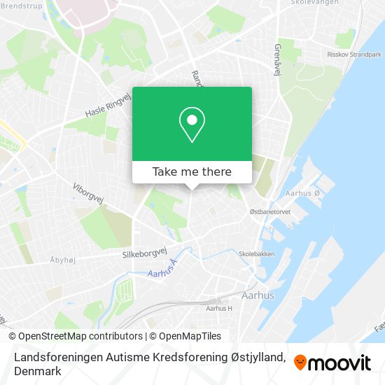 Landsforeningen Autisme Kredsforening Østjylland map