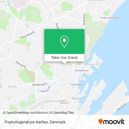 Psykologpraksis-Aarhus map